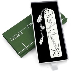 Metal Bookmark Gifts for Women Men,Book Marks for Reading,Bible Bookmarks,Friends Teacher Birthday Valentines Mothers Fathers Day Christmas Book Lovers Gift (06-Mom's Gift)