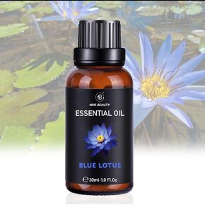 Blue Lotus Essential Oil - Premium Grade 100% Undiluted Essential Oil (1 oz | 30 ML) | for Aromatherapy, Soaps, Lotions, & Candles