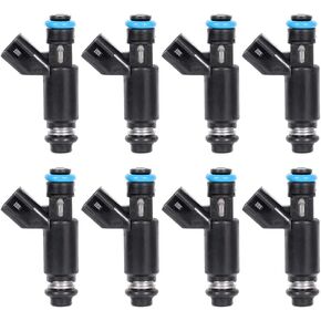 8PCS Fuel Injectors Kits for Chevrolet Suburban 1500 02-06 for Silverado 1500 for Tahoe 02-07 for Avalanche 1500 05-06, for GMC Yukon/Yukon XL 1500 02-06 for Sierra 1500 02-07 Replaces# 12580426