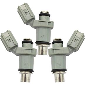 6BG-13761-00 3pcs Set Fuel Injectors Compatible with Yamaha Outboard Motor F 30HP 40HP 4 Stroke