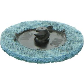 3M 07515 7515 Scotch-Brite Roloc Surface Conditioning Disc, Blue, 2 in, Very Fine