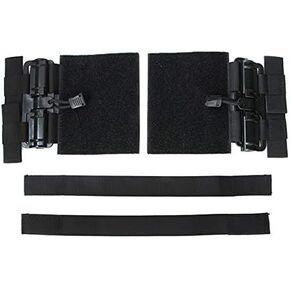 The Mercenary Company Quick Disconnect Side Entry Conversion for MOLLE Tactical Vest (Black)