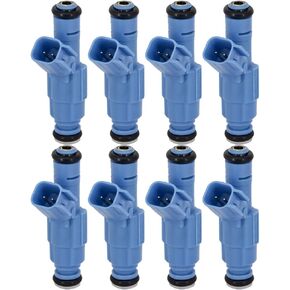Fuel Injector ‎0280155972 for 2004-05 Ford F150 Mercury Mountaineer Explorer E150 Club Wagon 4.6L 0280155972 53031099 63861 812-12137 FJ479 Fuel Injector