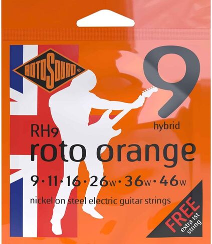 Rotosound Roto Yellows R10 Electric Guitar Strings (10-46) in Saudi Arabia
