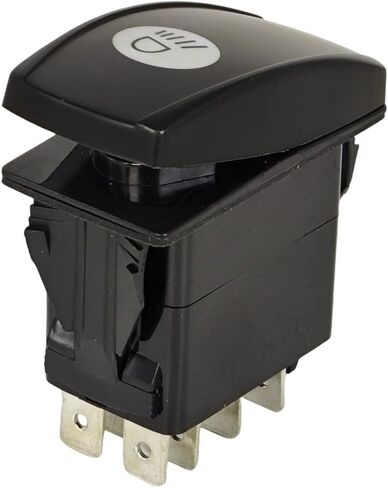 8P ON-Off-ON Work Light Rocker Switch AT309435 Compatible with John Deere 313 315 317 320 325 328 332 310J 310SJ 315SJ 318D 319D 320E 323D 329E 332D 710J CT315 CT322 CT332 Track Loader Green in Saudi Arabia