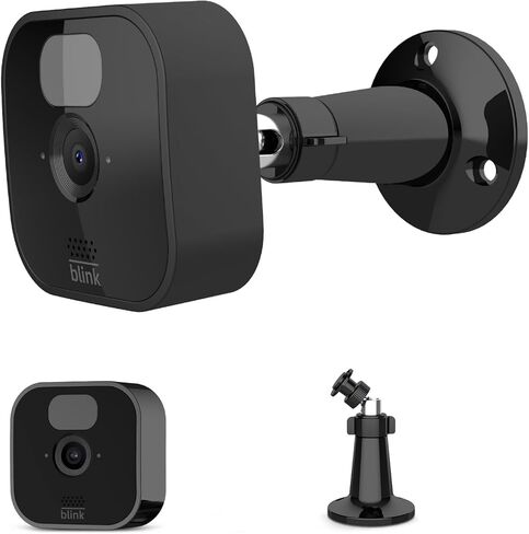 تم تصميم حامل Blink على الحائط لتركيب كاميرا Blink الخارجية الجديدة كليًا، ودعامة تثبيت على الحائط داخلية/خارجية قابلة للتعديل 360 درجة لكاميرا Blink XT، وBlink XT2، وكاميرا Blink Mini الخارجية in Kuwait