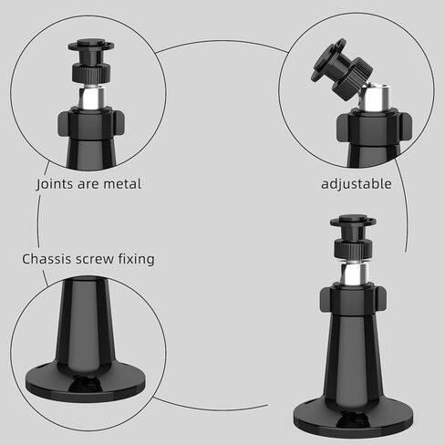 تم تصميم حامل Blink على الحائط لتركيب كاميرا Blink الخارجية الجديدة كليًا، ودعامة تثبيت على الحائط داخلية/خارجية قابلة للتعديل 360 درجة لكاميرا Blink XT، وBlink XT2، وكاميرا Blink Mini الخارجية in Kuwait