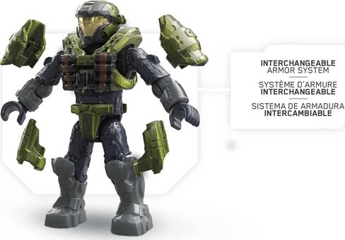 Mattel Mega Construx Probuilders Halo Spartan Armorst Customizer Pack in Saudi Arabia