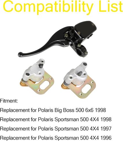 استبدال أسطوانة الفرامل الأمامية WFLNHB وأسطوانة الفرامل الرئيسية لـ Polaris Sportsman 500 1996-1998 / Big Boss 500 6x6 1998 in Saudi Arabia