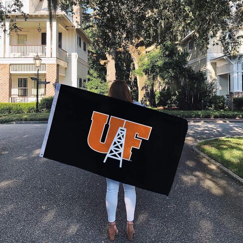 Desert Cactus University of Findlay Flag UF Oilers Flag Banners 100% Polyester Indoor Outdoor 3x5 feet Flags (Style 1) in Saudi Arabia