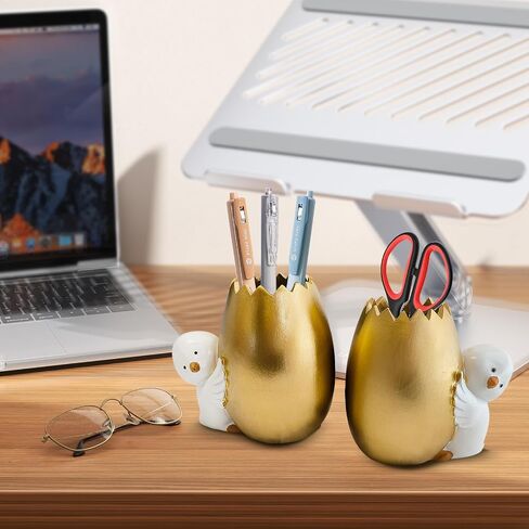 LIFFY Vintage Pen Holder for Desk Christmas Decor, Cute Small Cartoon Cat and Mouse Pencil Holder Mini Desktop Storage Desk Decor Organizer for Office Home Shelf - for Teens Girls Adults Student in Saudi Arabia