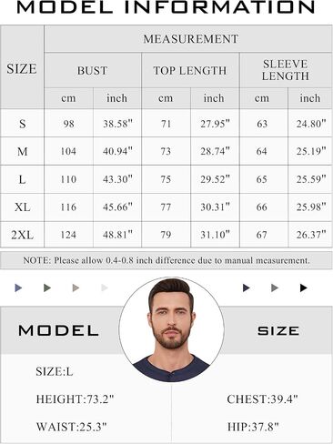 Men T-Shirts Henley Long Sleeve Outdoor Sweatshirts Holiday Casual Shirt Stretchy Button Design Shirts in Saudi Arabia