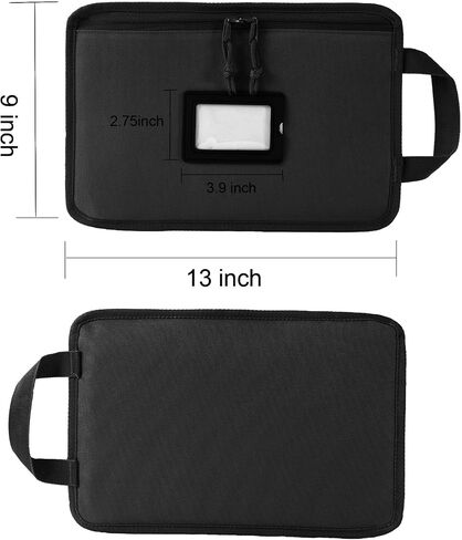 Tactical Pistol Sleeve Handgun Firearm Bag Soft Pistol Rug Case for Hunting Shooting Range Sports Series Range Bag, Lockable Zipper, 3-Pack in Saudi Arabia