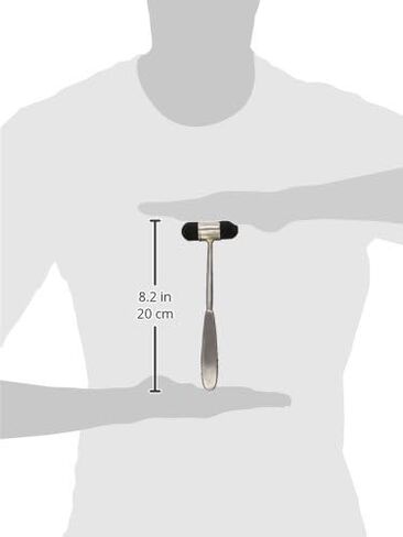 Graham-Field 1312-1 Grafco Dejerine Percussion Hammer with Stainless Steel Needle for Neuro Reflex Medical Tool, 8" Handle Length in Saudi Arabia