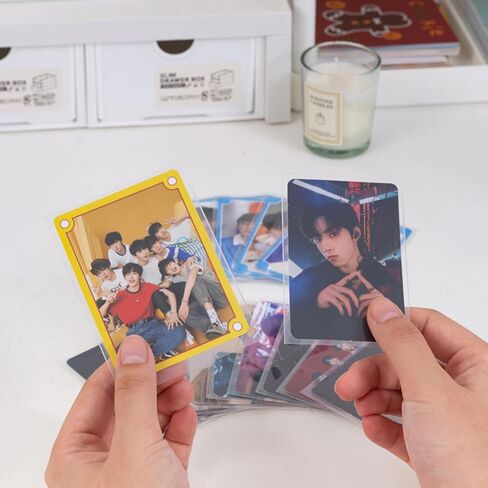 600 قطعة من أغلفة البطاقات من TopLoaders لبطاقات التداول، حافظة بطاقات بيسبول ناعمة وشفافة، أكمام بطاقات تجارية ممتازة، واقي بطاقات بلاستيكي للبطاقات القياسية المناسبة لبطاقات MTG، والبطاقات الرياضية لبطاقات كرة القدم. in Kuwait