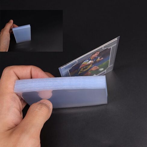 600 قطعة من أغلفة البطاقات من TopLoaders لبطاقات التداول، حافظة بطاقات بيسبول ناعمة وشفافة، أكمام بطاقات تجارية ممتازة، واقي بطاقات بلاستيكي للبطاقات القياسية المناسبة لبطاقات MTG، والبطاقات الرياضية لبطاقات كرة القدم. in Kuwait