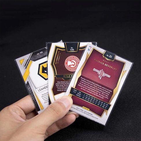 600 قطعة من أغلفة البطاقات من TopLoaders لبطاقات التداول، حافظة بطاقات بيسبول ناعمة وشفافة، أكمام بطاقات تجارية ممتازة، واقي بطاقات بلاستيكي للبطاقات القياسية المناسبة لبطاقات MTG، والبطاقات الرياضية لبطاقات كرة القدم. in Kuwait