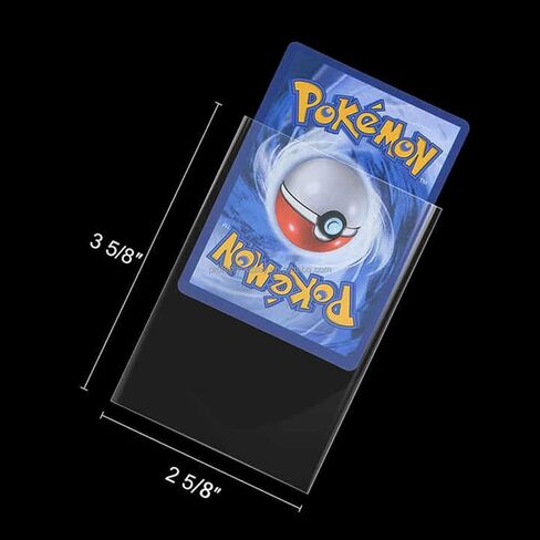 600 قطعة من أغلفة البطاقات من TopLoaders لبطاقات التداول، حافظة بطاقات بيسبول ناعمة وشفافة، أكمام بطاقات تجارية ممتازة، واقي بطاقات بلاستيكي للبطاقات القياسية المناسبة لبطاقات MTG، والبطاقات الرياضية لبطاقات كرة القدم. in Kuwait