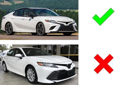 مجموعة مصابيح الضباب LED iJDMTOY JDM Style OEM-Spec 15W LED متوافقة مع 2018-2020 Toyota Camry SE & XSE، تتضمن (2) مصابيح ضباب LED، وأغطية إطار أسود لامع وحزام أسلاك مرحل تشغيل/إيقاف in Saudi Arabia