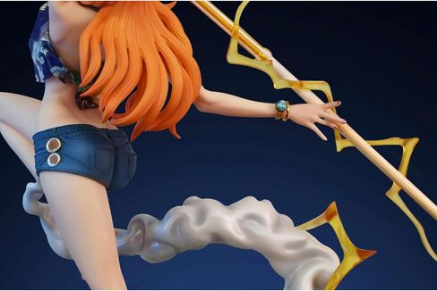 Nami Figure, Shorts Glamour Nami Lady, Beautiful Girl Anime Statue Model Figurine Decoration Toy Gift 11.02 Inch in Saudi Arabia