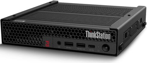 سطح المكتب الصغير Lenovo ThinkStation P3 Tiny Business (Intel i7-13700T 16-Core، 32GB DDR5 4800MHz RAM، 1TB PCIe SSD، T1000، Wifi، Bluetooth، HDMI، USB 3.2، Win 11 Pro) مع G2 Universal Dock in Saudi Arabia