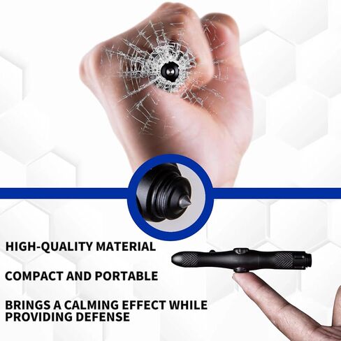 Fidget Pen with Multitool, LED Light, and Magnetic Spinner - Versatile Gadget for Anxiety Relief (Black) in Saudi Arabia