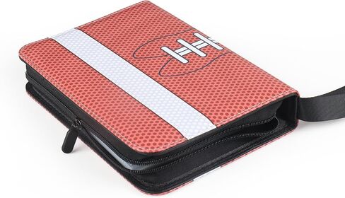 4 مجلدات لبطاقات التداول للجيب تتسع لـ 400 بطاقة، نمط كرة القدم in Kuwait