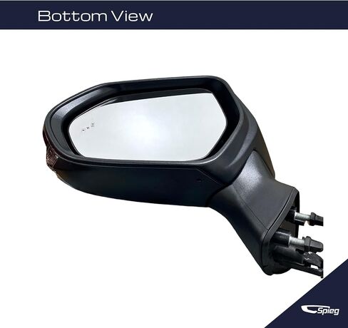 Spieg TO1320368 Driver Side Mirror for 2018-2024 Toyota Camry | Left Side View Mirror Assembly with Power Adjustment Blind Spot Monitoring Heated Glass Turn Signal Light | Paint To Match 7 Pins in Kuwait