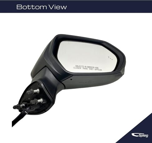 Spieg TO1320368 Driver Side Mirror for 2018-2024 Toyota Camry | Left Side View Mirror Assembly with Power Adjustment Blind Spot Monitoring Heated Glass Turn Signal Light | Paint To Match 7 Pins in Kuwait