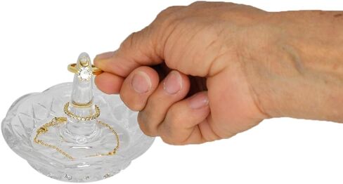 Home-X حامل حلقي زجاجي كريستالي in Kuwait