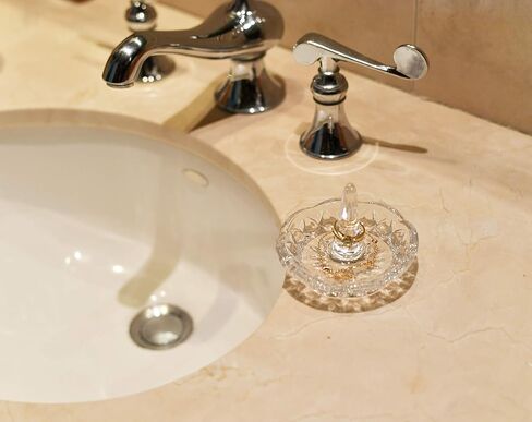 Home-X حامل حلقي زجاجي كريستالي in Kuwait