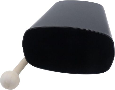 CashBeat 4" Steel Cowbell, 4inch Hand Percussion Instrument with Handle & Stick, Loud Noise Maker for Drum Set, Sporting Events, Concerts & Weddings, Easy to Mount, Clear Tapping Sound in Saudi Arabia