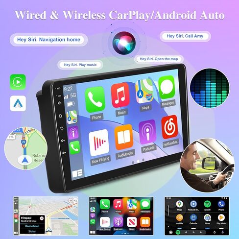 [8 Core 4G+64G] Car Radio for Dodge Grand Caravan 2011-2020 / for Chrysler Grand Voyager 2011-2015, Android Touch Screen Stereo, DSP 32 EQ Audio/IPS Screen/Carplay/Android Auto/SWC/BT 5.0/WiFi in Saudi Arabia