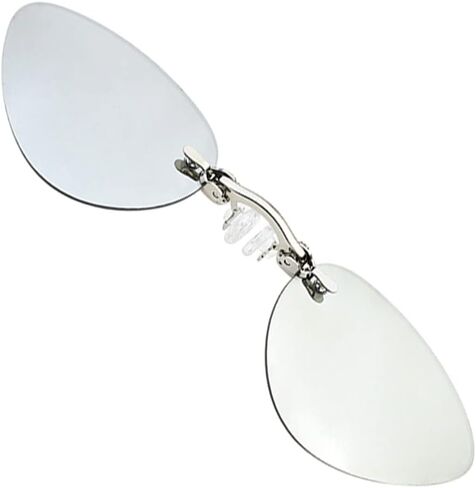 3 Colors Retro Clip On Nose glasses Matrix Morpheus Movie rimless sunglasses men in Saudi Arabia