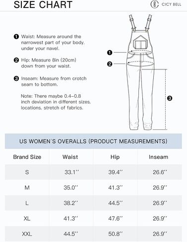 Cicy Bell Womens Denim Overalls Loose Fit Summer Baggy Distressed Adjustable Strap Jeans Overall Jumpsuits in Saudi Arabia