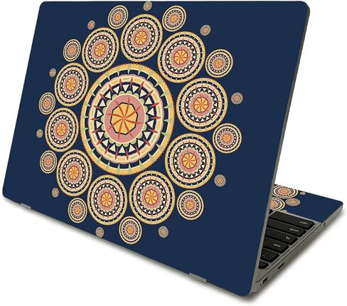 غلاف MightySkins متوافق مع Samsung Chromebook 4 (2021) 11.6 بوصة - باندانا زرقاء | غطاء ملتف من الفينيل واقٍ ومتين وفريد ​​من نوعه | سهل التطبيق والإزالة وتغيير الأنماط | صنع في الولايات المتحدة الأمريكية in Kuwait