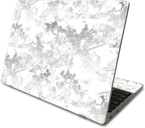 MightySkins Skin Compatible with Samsung Chromebook 4 (2021) 11.6" - Artic Camo | Protective, Durable, and Unique Vinyl Decal wrap Cover | Easy to Apply, Remove, and Change Styles | Made in The USA in Saudi Arabia