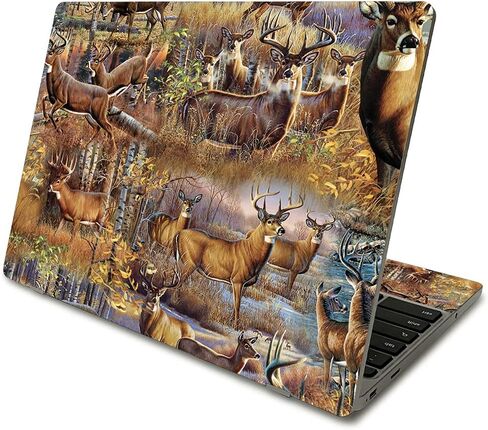 MightySkins Skin Compatible with Samsung Chromebook 4 (2021) 11.6" - Artic Camo | Protective, Durable, and Unique Vinyl Decal wrap Cover | Easy to Apply, Remove, and Change Styles | Made in The USA in Saudi Arabia