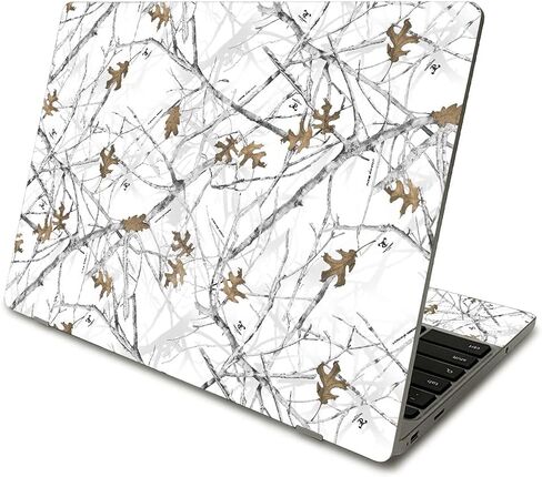 MightySkins Skin Compatible with Samsung Chromebook 4 (2021) 11.6" - Artic Camo | Protective, Durable, and Unique Vinyl Decal wrap Cover | Easy to Apply, Remove, and Change Styles | Made in The USA in Saudi Arabia
