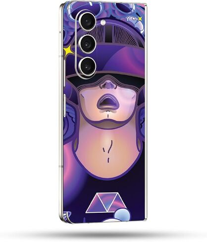 MightySkins Skin Compatible with Samsung Galaxy Z Fold 5 Full Wrap - VR Dream | Protective, Durable, and Unique Vinyl Decal wrap Cover | Easy to Apply, Remove, and Change Styles | Made in The USA in Saudi Arabia