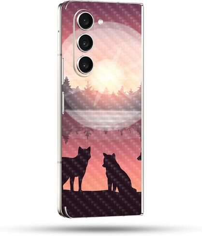 MightySkins Skin Compatible with Samsung Galaxy Z Fold 5 Full Wrap - VR Dream | Protective, Durable, and Unique Vinyl Decal wrap Cover | Easy to Apply, Remove, and Change Styles | Made in The USA in Saudi Arabia