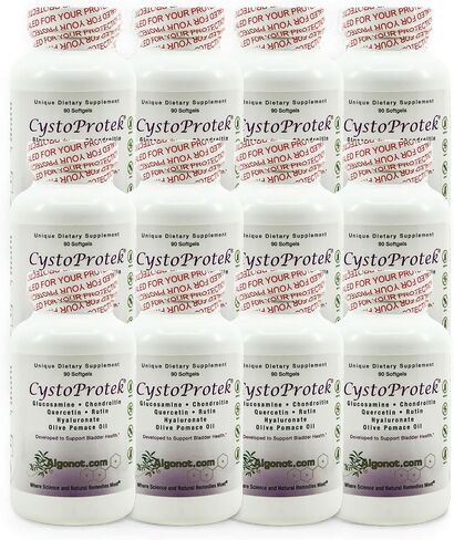 CystoProtek 1 Pack - Patented Formula Promotes Bladder Health Using an Exclusive Combination of hyaluronate, chondroitin and Natural flavonoids in Saudi Arabia