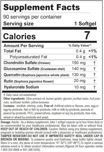 CystoProtek 1 Pack - Patented Formula Promotes Bladder Health Using an Exclusive Combination of hyaluronate, chondroitin and Natural flavonoids in Saudi Arabia