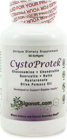 CystoProtek 1 Pack - Patented Formula Promotes Bladder Health Using an Exclusive Combination of hyaluronate, chondroitin and Natural flavonoids in Saudi Arabia
