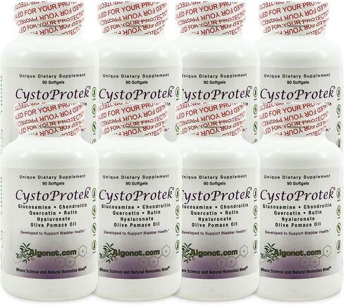 CystoProtek 1 Pack - Patented Formula Promotes Bladder Health Using an Exclusive Combination of hyaluronate, chondroitin and Natural flavonoids in Saudi Arabia