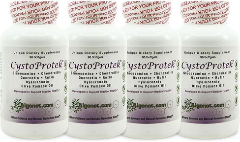 CystoProtek 1 Pack - Patented Formula Promotes Bladder Health Using an Exclusive Combination of hyaluronate, chondroitin and Natural flavonoids in Saudi Arabia