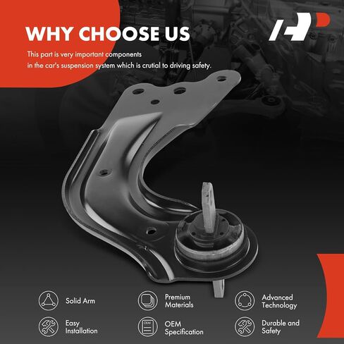 A-Premium Rear Left Trailing Arm with Bushing, Compatible with Mazda CX-5, CX5 2013-2019 in Saudi Arabia