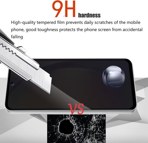 2+2 Pack Privacy Screen Protector for Samsung Galaxy S24 FE 5G with 2 Camera Lens Protector, Anti-Spy Tempered Glass Film, Full Coverage, Anti-Scratch, Bubble Free, Easy Installation in Saudi Arabia