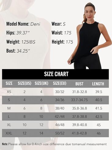 Ribbed Tank Tops for Women Sleeveless Racerback Summer Shirts Crew High Neck Slim Casual Blouses Tee in Saudi Arabia