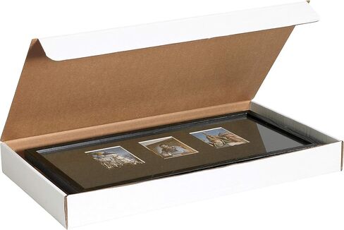 تاب لوجيك TLML17116 رسائل بريدية للأدب، 17 1/4 بوصة × 11 1/4 بوصة × 6 بوصة، أبيض (عبوة من 25 قطعة) in Saudi Arabia